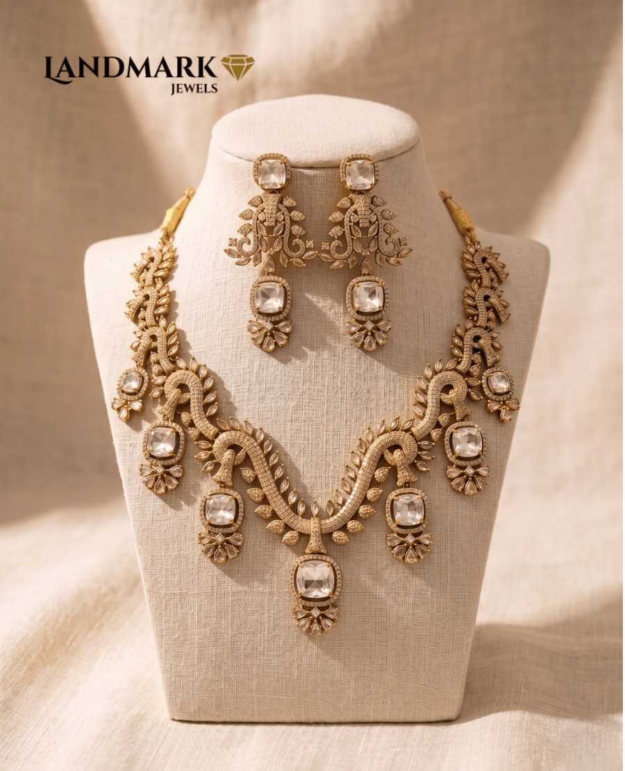 zahra-gold-plated-kundan-style-choker-set-with-drop-earrings