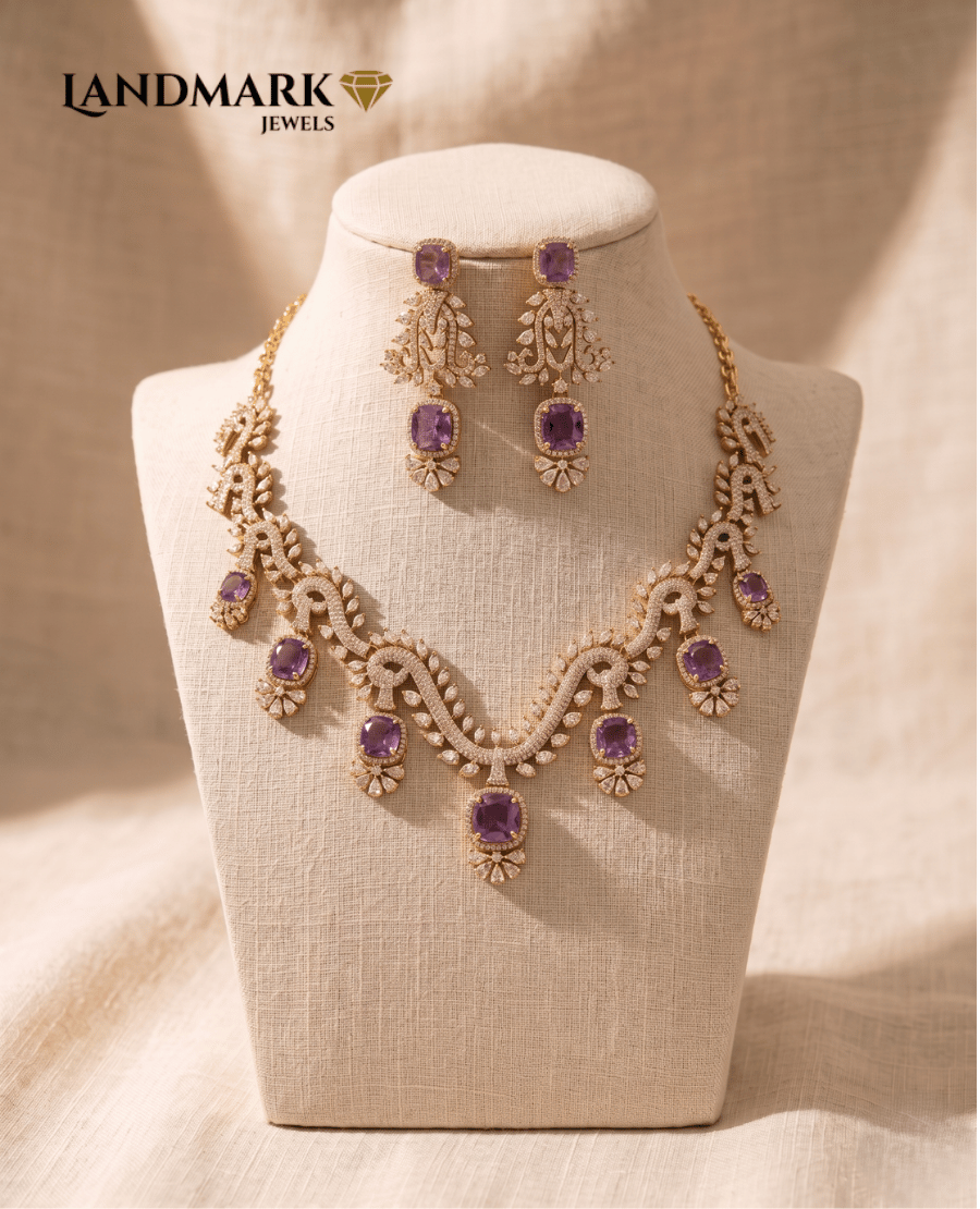 regal-purple-amethyst-style-choker-earring-set