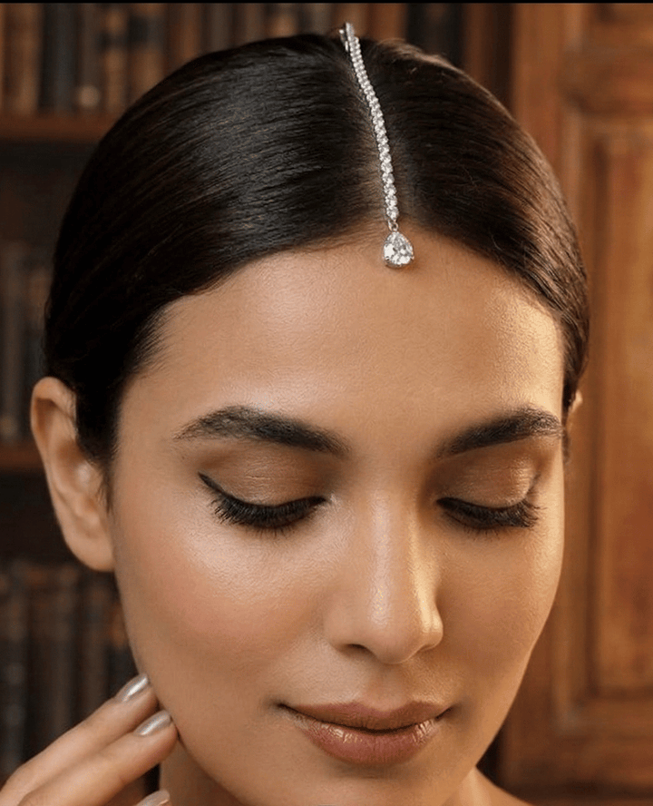Exclusive Captivating Diamond Maangtika by Landmark Jewels